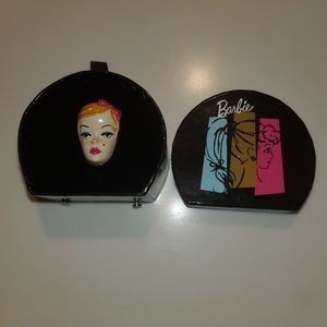 Barbie Retro Blonde Ponytail Head Ring With Box